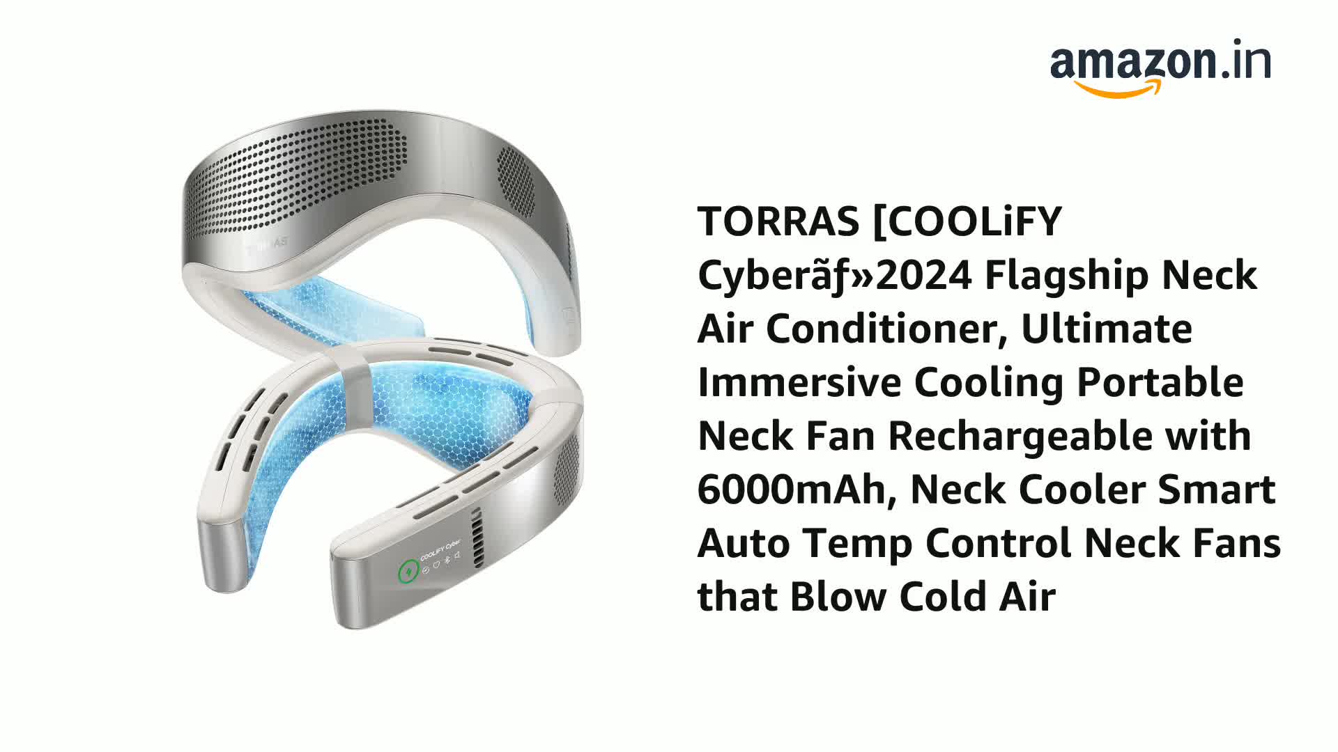 TORRAS [COOLiFY Cyberãƒ»2024 Flagship Neck Air Conditioner
