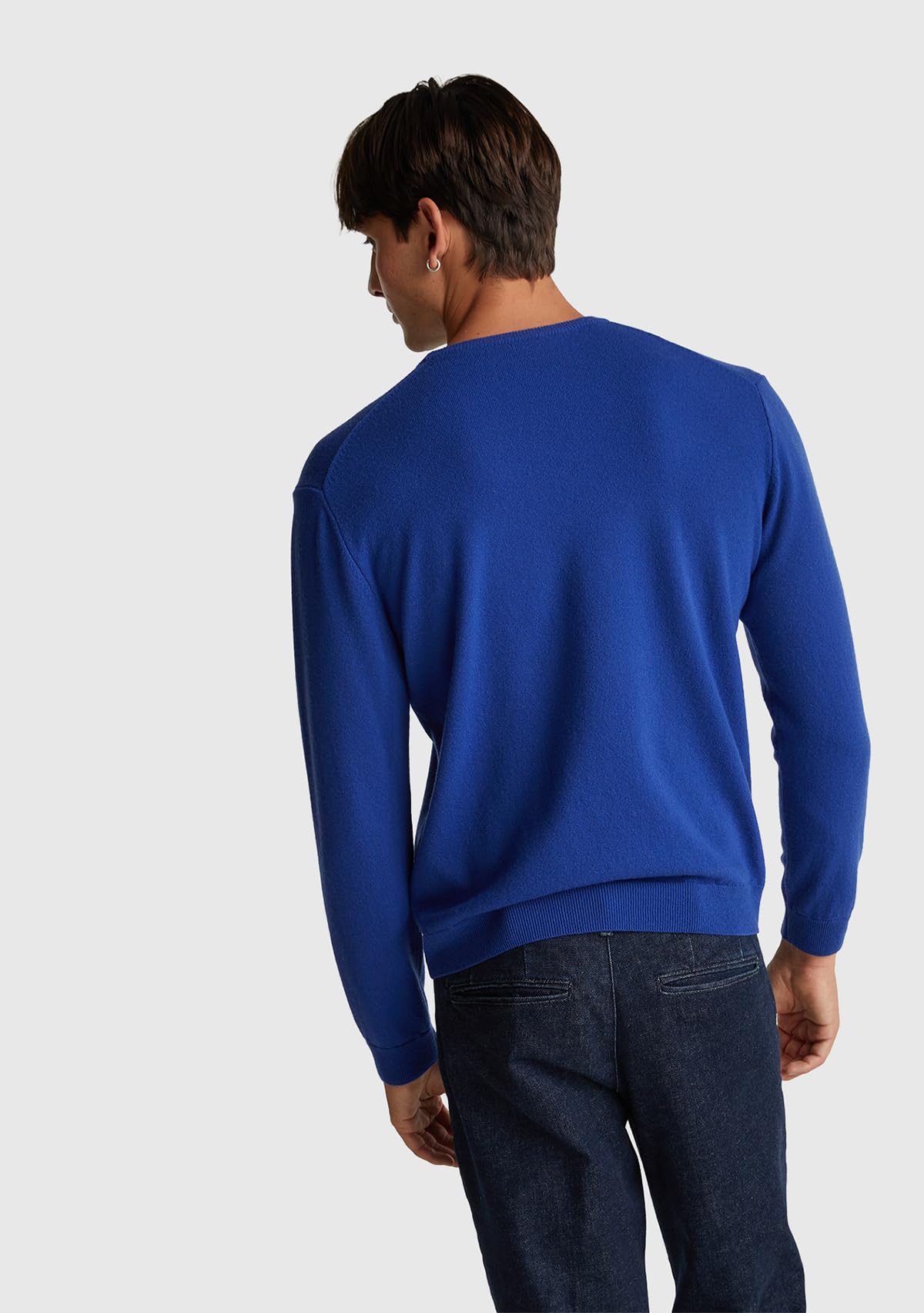 United Colors of Benetton Maglia G/C M/L 1002u1g34 Maglia Girocollo Manica Lunga Uomo (Pacco da 1)