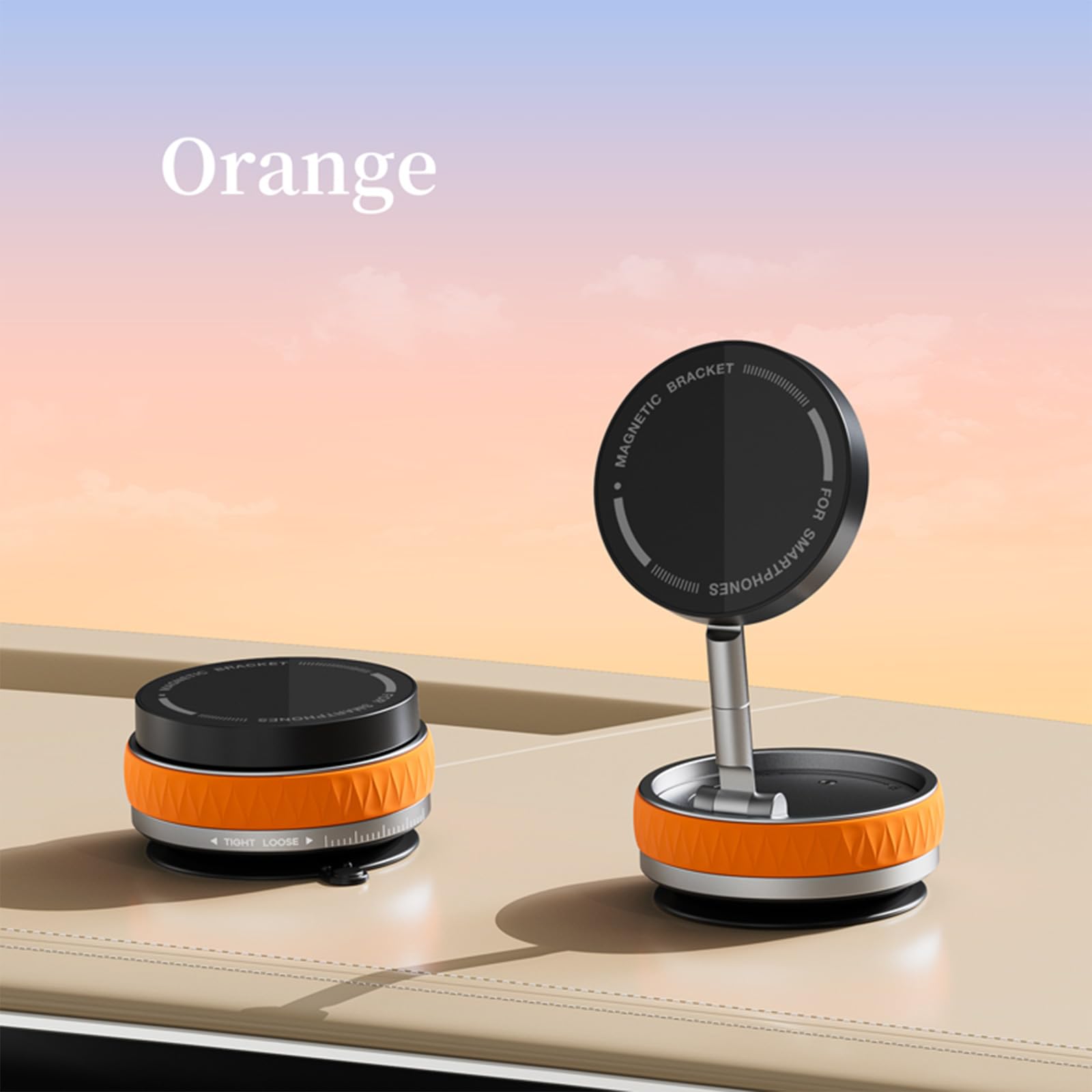Supporto magnetico per smartphone con rotazione di 360 gradi per navigazione, videochiamate