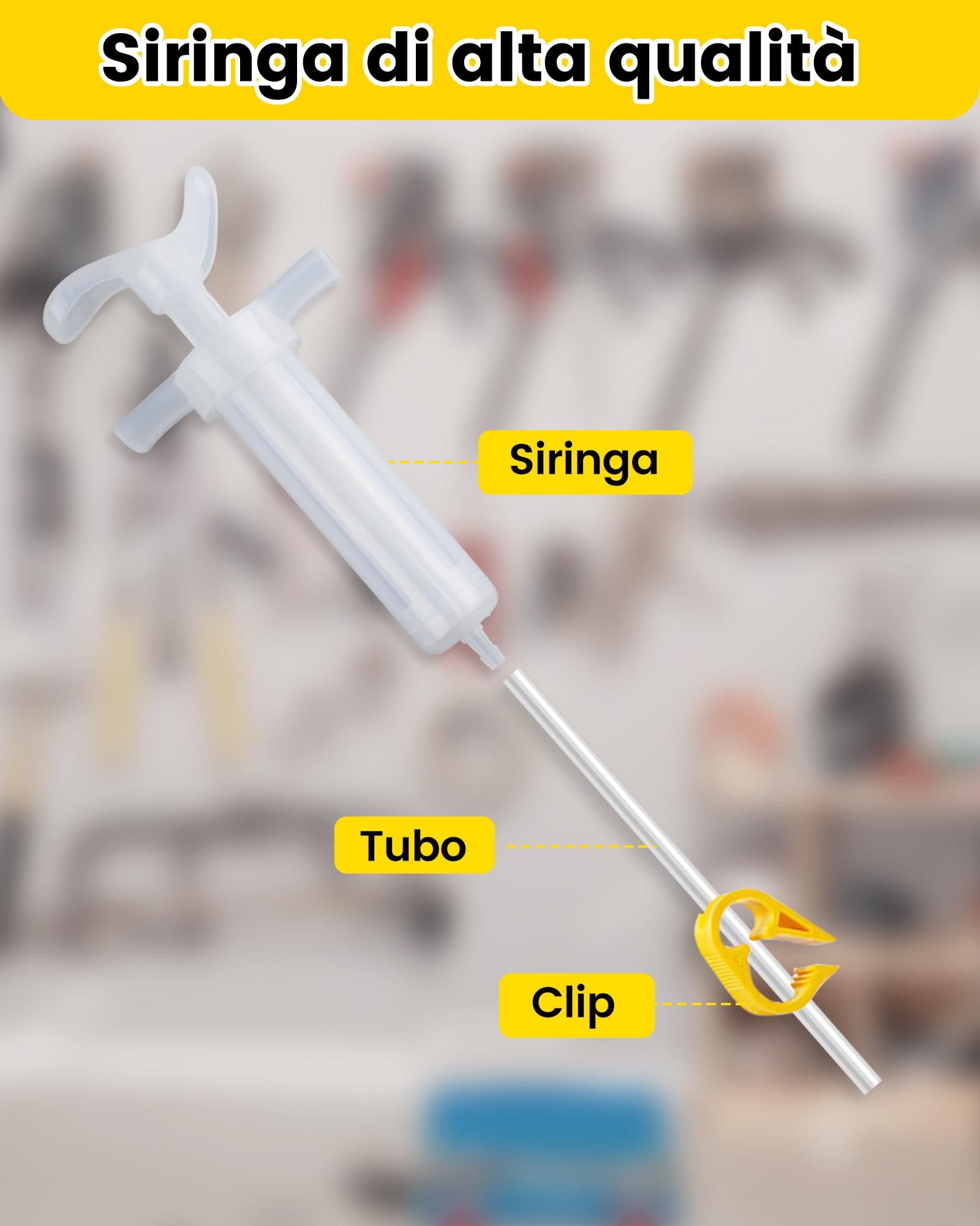 CHUMXINY Kit Spurgo Freni per SHIMANO, TEKTRO, MAGURA Freni a Disco Idraulici Di Serie. kit Spurgo Freni MTB Disco Include Connettori in Ottone, 150ML Di Olio Minerale.