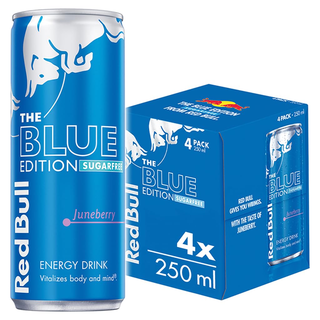 Red BullThe Summer Edition Juneberry Energy Drink, 4 x 250ml