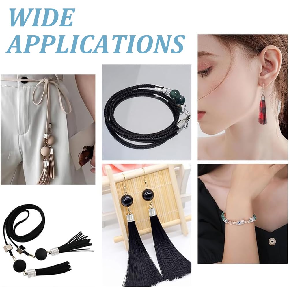 50/100Pcs Cerniere Tirare Cavo Di Blocco Cavo Di Blocco Per Zaini - Foto 13