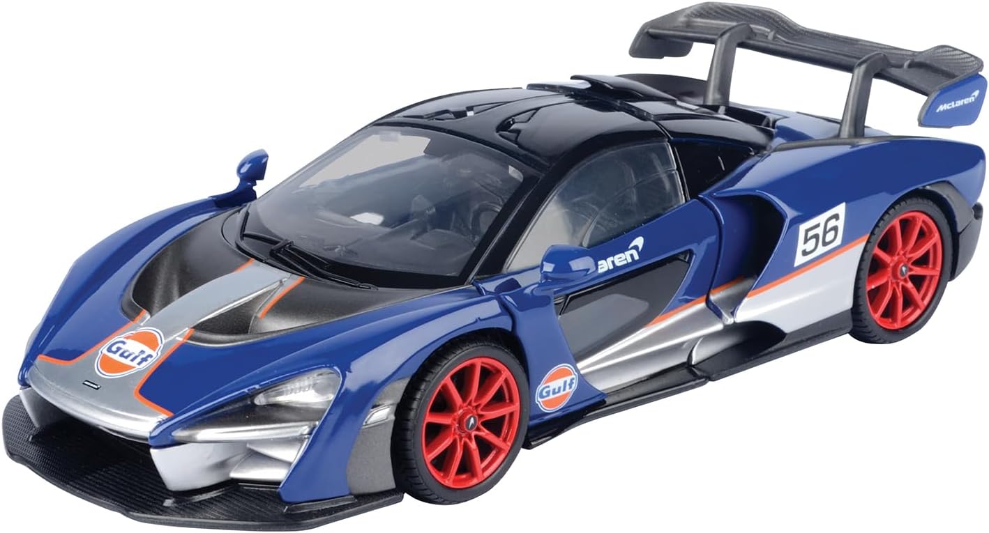 OPO 10 - Miniature car reproduced at 1/24 Scale Compatible for Mclaren Senna - Motormax 79668