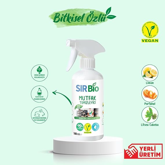 Sır Bio Bitkisel Özlü Mutfak Temizleyici 500 ML