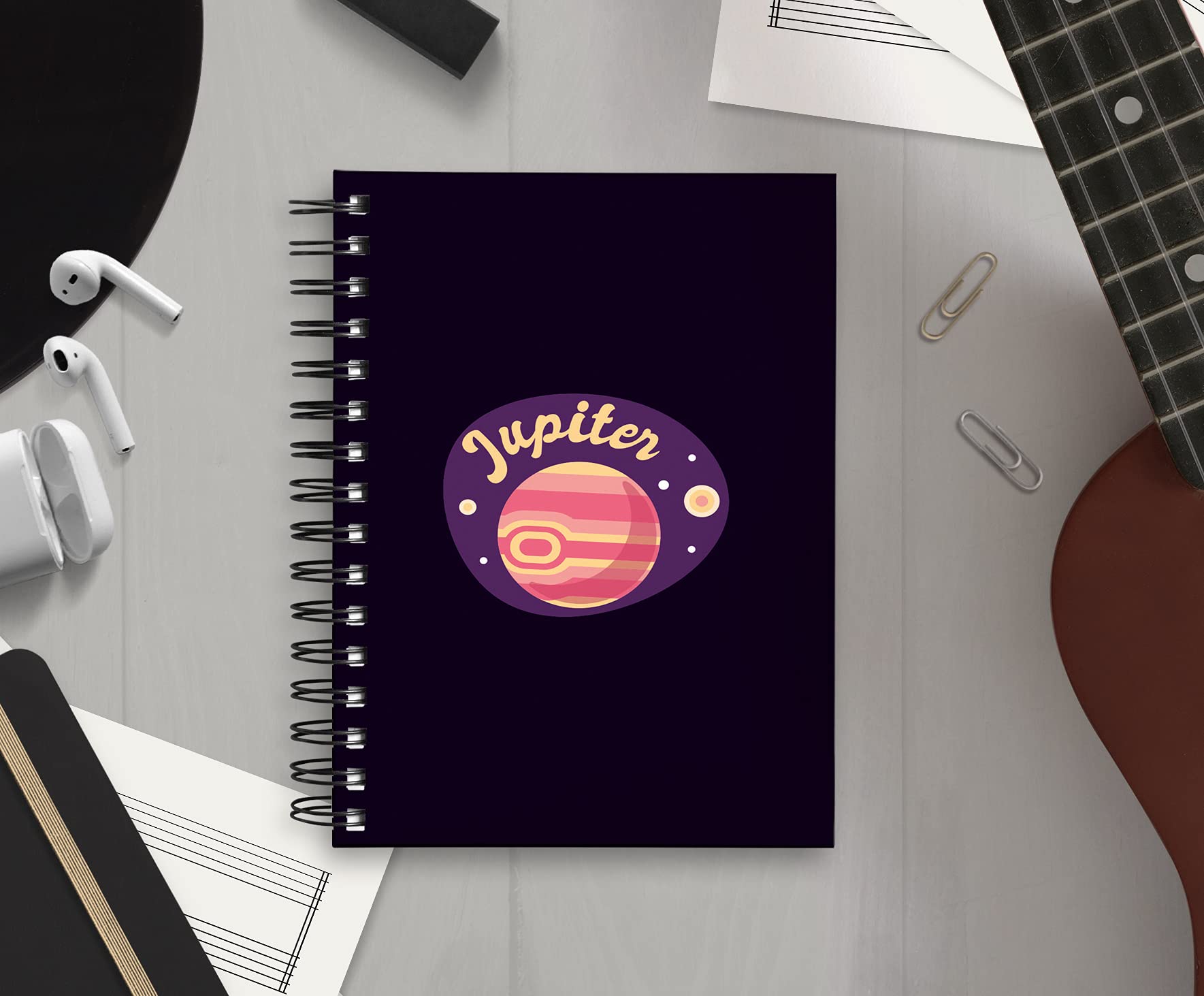 Plan To Gift Notebook Drawing Pad Personal Diary A5 Size, 100 GSM Paper (Jupitor)