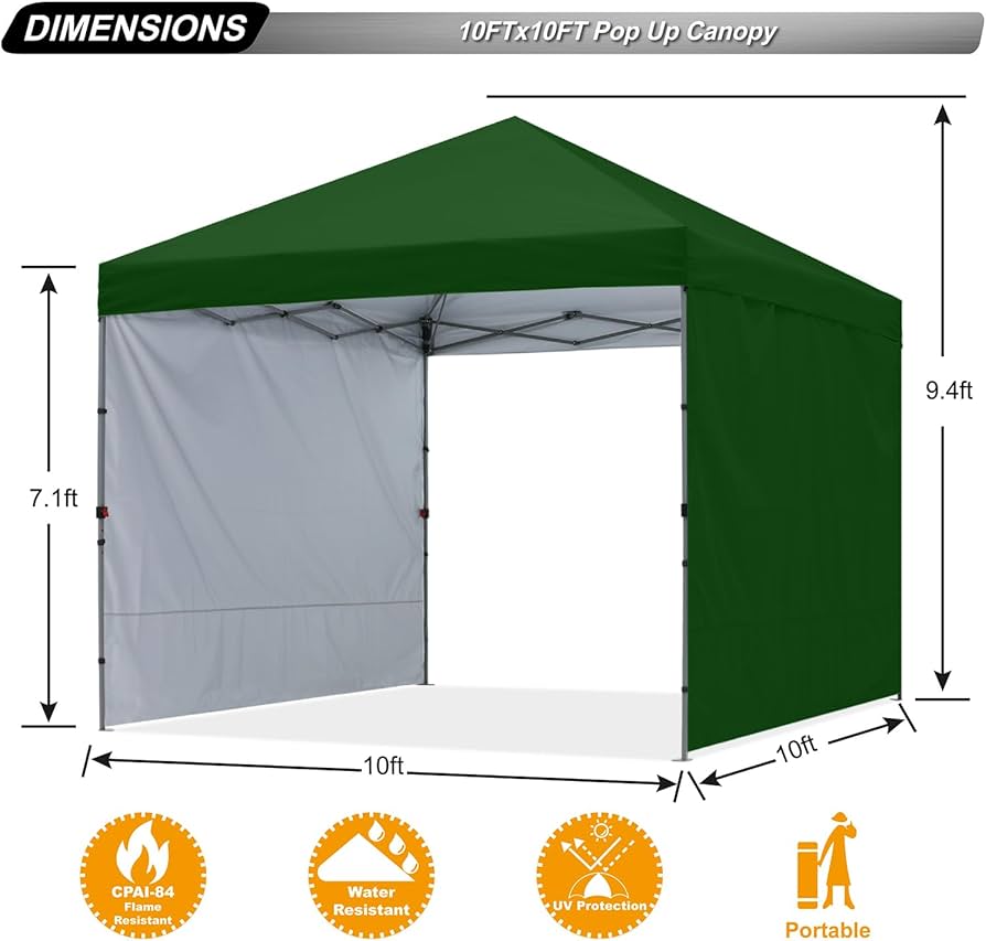 Amazon | ABCCANOPY ワンタッチテント タープ テント 3mx3m 2.5mx2.5m