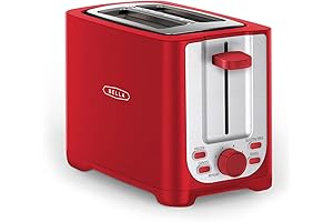 Bella Electric 2 Slice Red Toaster Oven