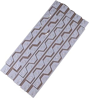 SBOJI 10 Pieces/Batch 55-inch Fit for TCL TV Backlight Strip TMT-55E5800-10X6-3030C-6S1P-W44 YHF-4C-LB5506-YH1 TCL L55E5800A-UD D55A620U Light Strip