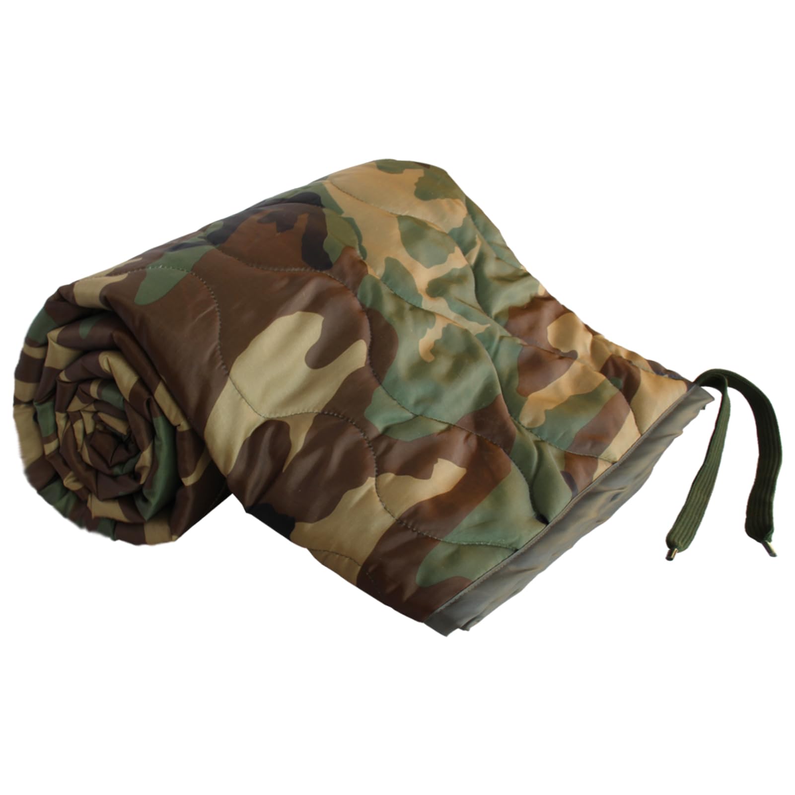 GRVCN Military Blanket - Camping Sleeping Bag with Zipper, Poncho Liner Thermal Insulated Blanket, Lightweight Portable Outdoor Hiking Survival Compression Carry Bag — image 1