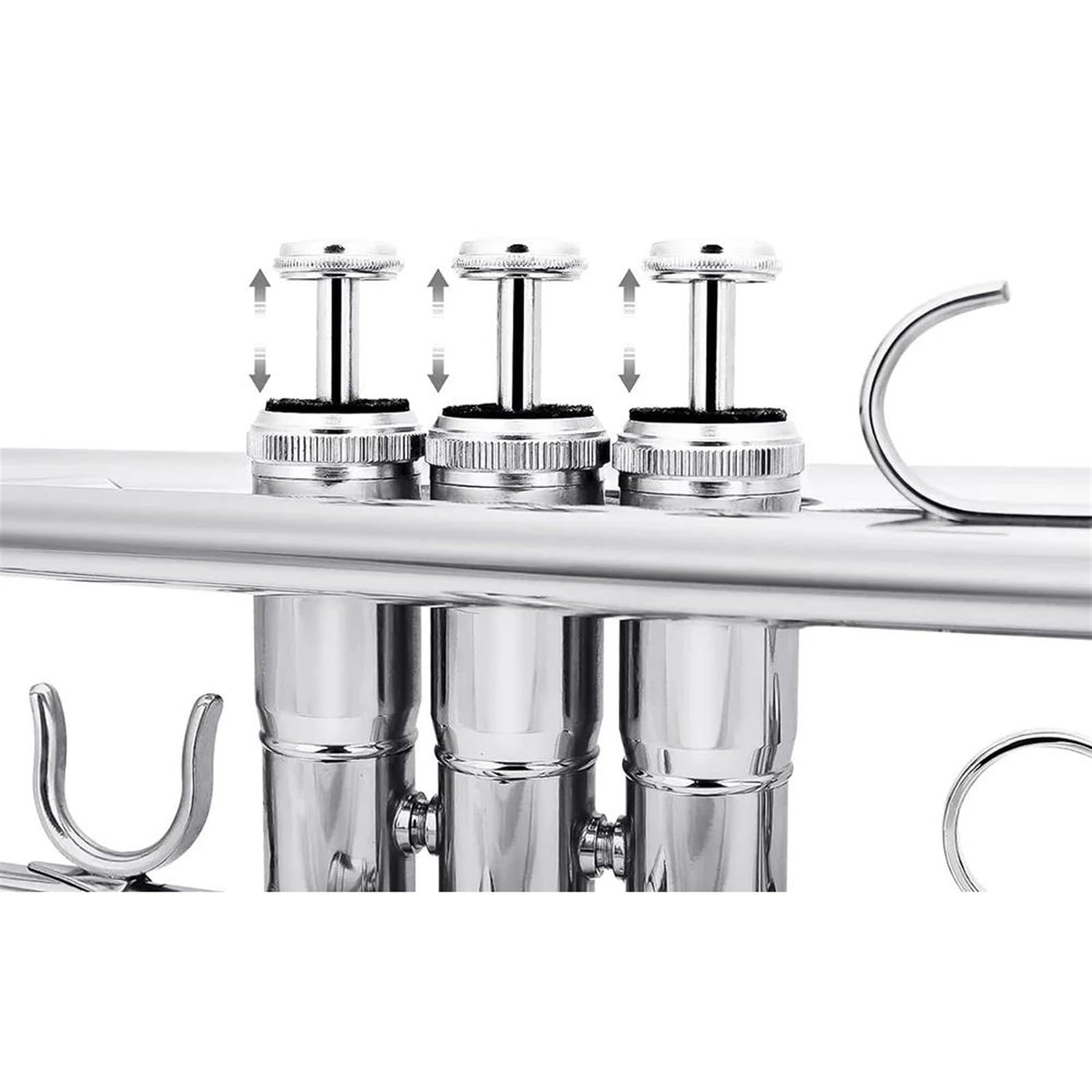 Tromba Per Principianti Tromba In Sib Strumento In Ottone Tromba In Ottone Standard Set Per Principianti Con Scatola Guanti Parti