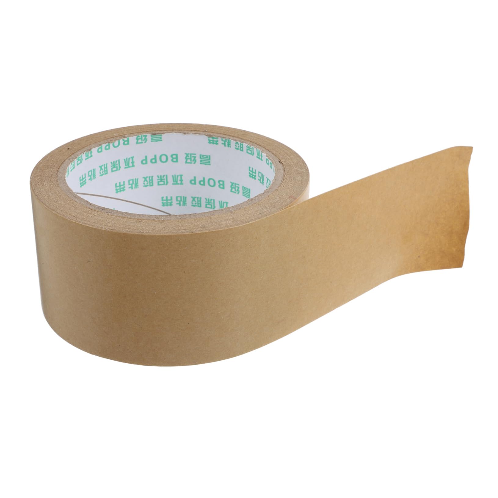 Braunes Kraftvolles Papierklebeband mit Wasserfreiem Design Vielseitig Einsetzbares Beschreibbares Packband für Kartonverschluss und Bilderrahmen