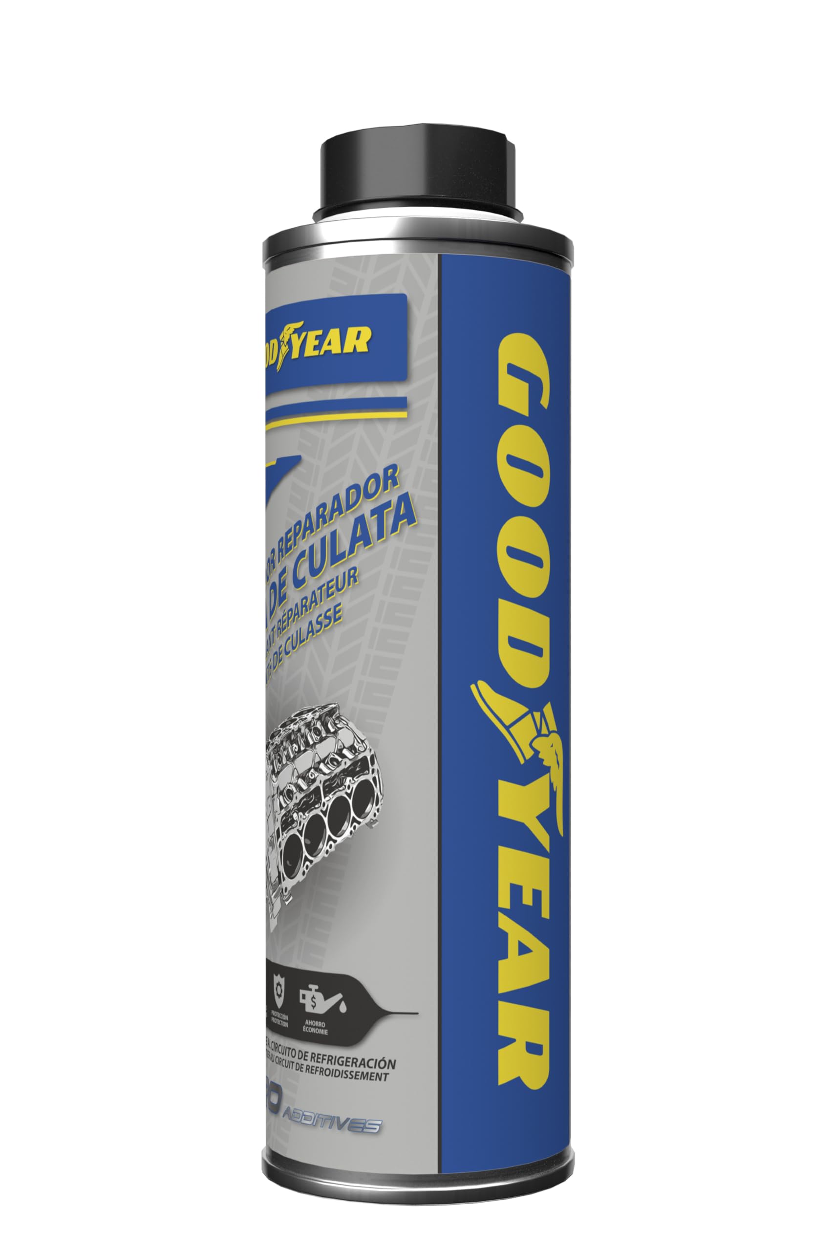 Goodyear Scellant et réparateur de Joints de Culasse Pro Additives. Additif pour système de Refroidissement 250ml
