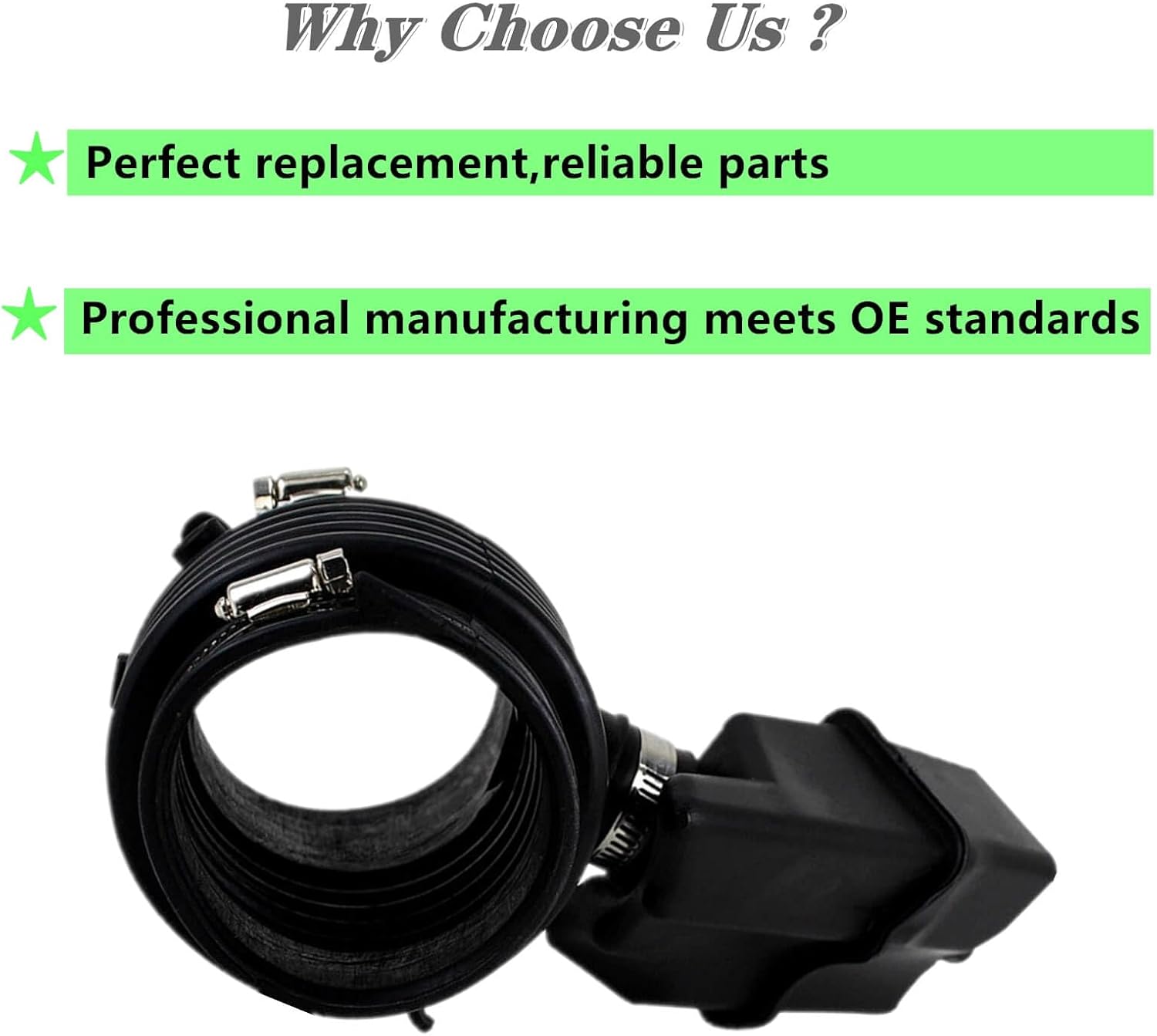 Engine Air Intake Hose 16576-3JA0A, For Nissan Murano 2015-2023 Pathfinder 2013-2016,For Infiniti QX60 2014-2016 JX35 2013,Air Mass Meter Boot 165763JA0A 16576-3JA0A 004B A27624