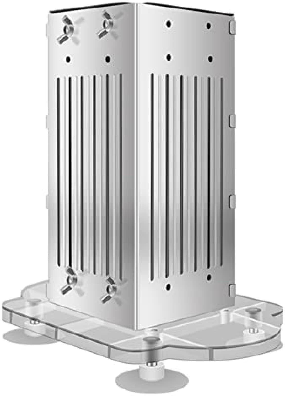 Scatola per kebab, macchina per shish kebab a 49 fori, strumenti per realizzare spiedini di tofu in acciaio inossidabile, per preparare spiedini di verdure per spiedini per barbecue, campegg
