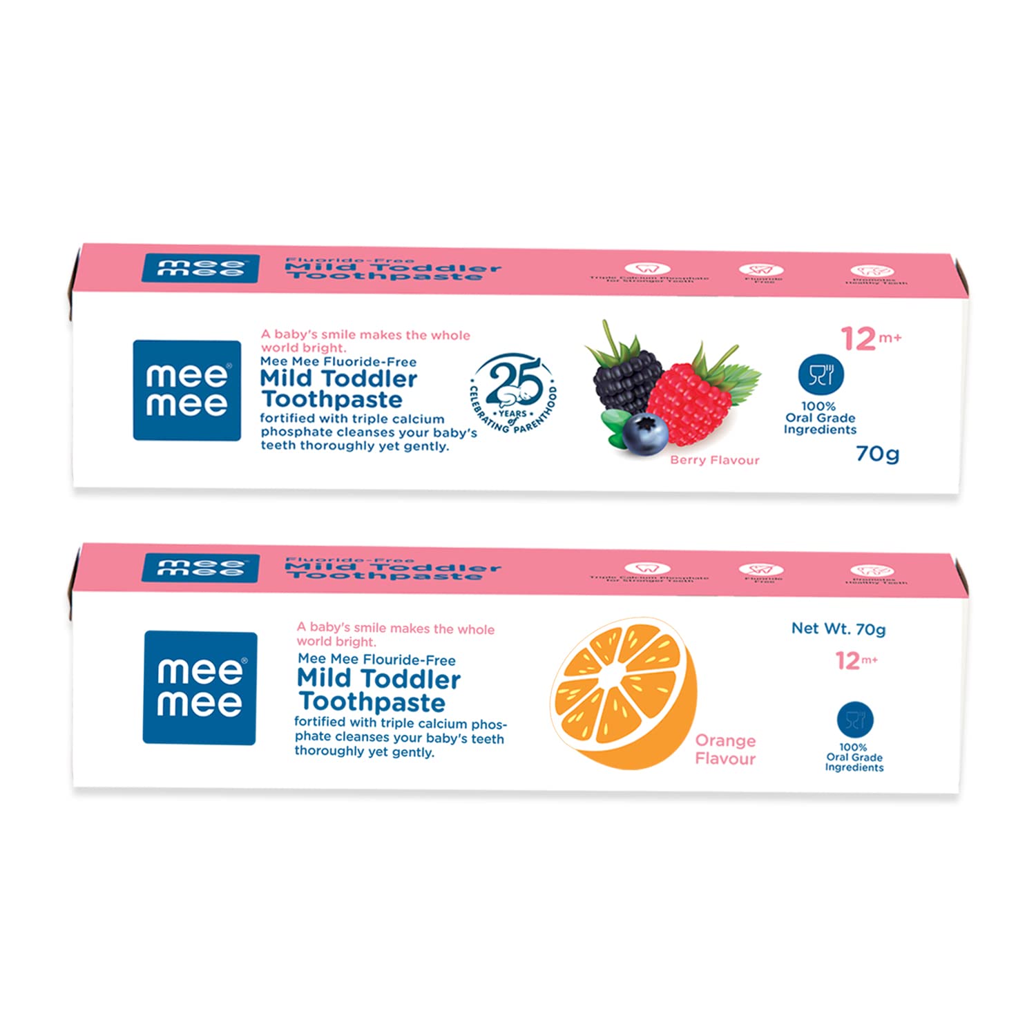 See full amazon price history chart for Mee Mee Fluoride-Free Baby Toothpaste for Kids Fortified with Triple Calcium Phosphate, Cavity Protection, Oral Care, Best for Baby 1 year +, 70 gram (Orange+Berry, Pack of 2) Mee Mee Fluoride-Free Baby Toothpaste for Kids Fortified with Triple Calcium Phosphate, Cavity Protection, Oral Care, Best for Baby 1 year +, 70 gram (Orange+Berry, Pack of 2) (B0B754QT6D) Amazon Price History, Amazon Price Tracker
