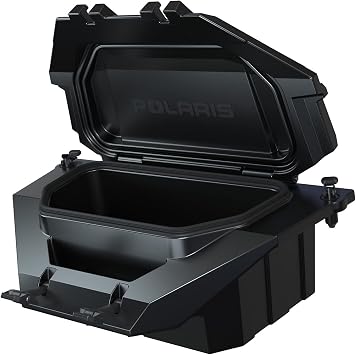 Polaris RZR Lock & Ride Rear Hard Insulated Cooler Box, Black, Locking Lid, 48 Hour Ice Retention, for Food, Drinks
