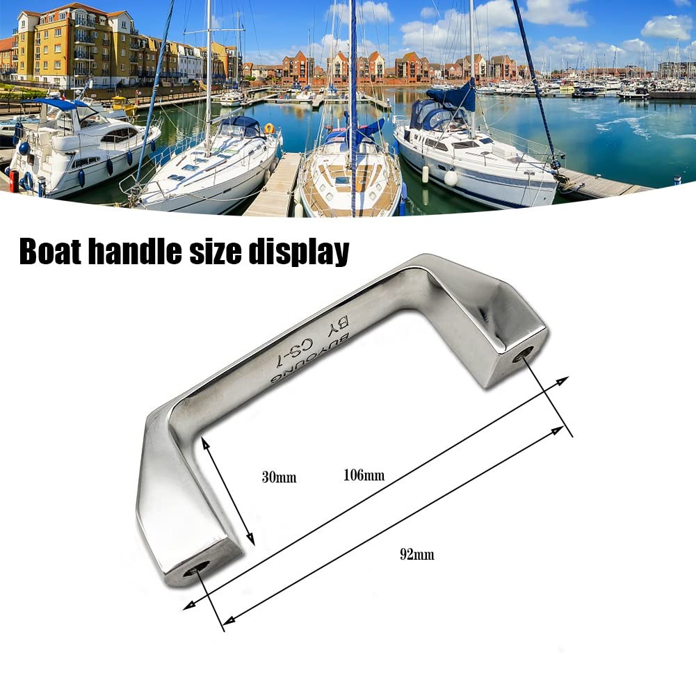 Boot Grab Bar Marine Grade Roestvrij Staal Stevige Handvat Leuning Voor Ship Yacht Rv 18in457cm