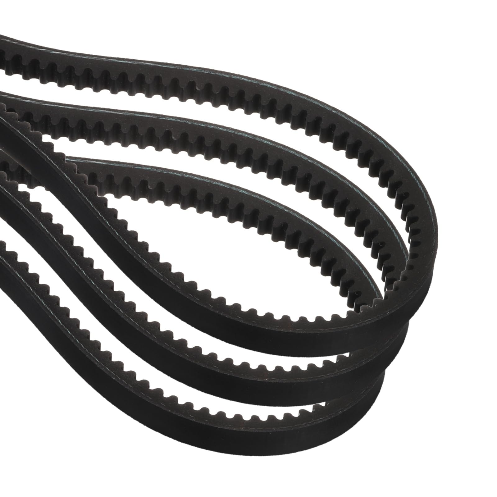uxcell AX35 EPDM V-Belt, Raw Edge Cogged Industrial Rubber V Belt 1/2" Width x 35" Inside Circumference — view 8