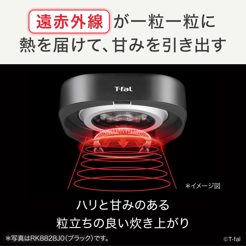 【⭐️新品※保証付】ティファール 炊飯器 5.5合 極め炊き ティファール 炊飯器 5.5合炊き IH炊飯器 ザ・ライス