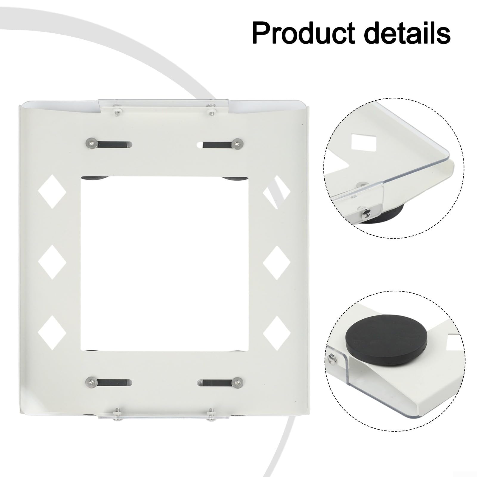 Support Toit pour starlink pour mini Magnétique Rapide Support(White)