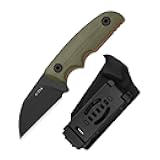 Kizer Snick Fixed Blade Knife with Sheath, 2.68