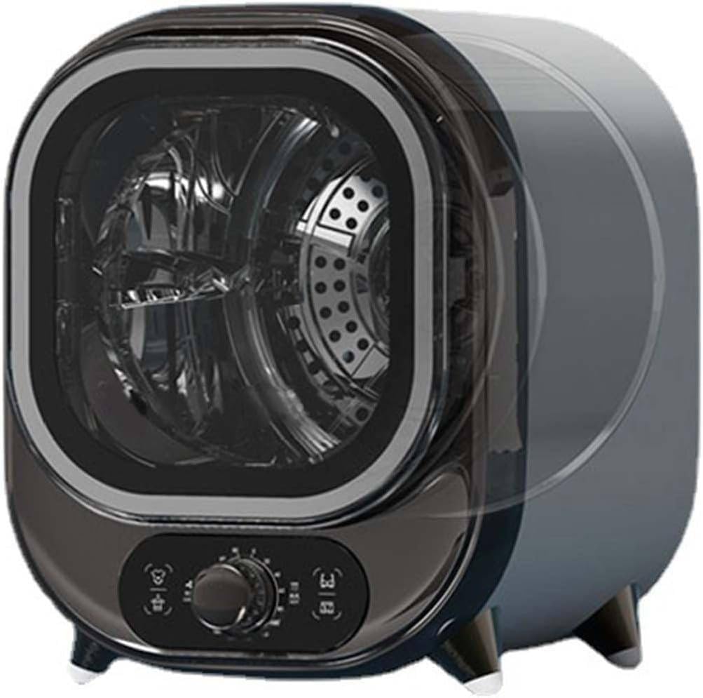 Secadora Pequeña, Secadora De Condensador Portátil, Secadora con Ventilación De 0,8 Kg, Secadora De Ropa Eléctrica De 450 W para Apartamento, Compacta, Mini Secadora,Pink