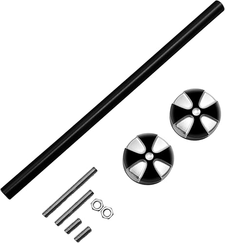 TCT-MOTORPARTS Tapas de tuerca de eje delantero para Harley Sport Glide Heritage Classic Deluxe Slim FLSL Standard FXST 2018-2023