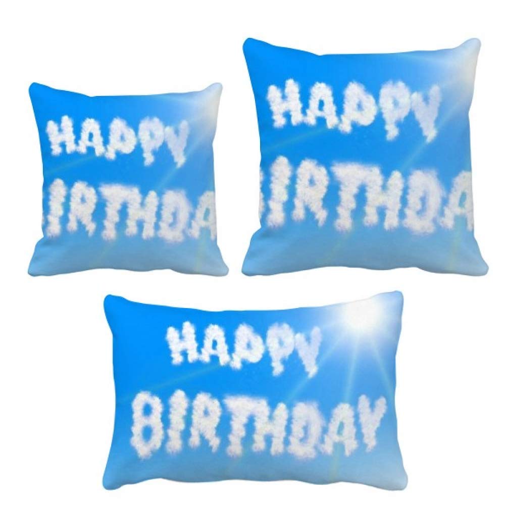 Housse de coussin nuages bleus pour canape un salon cosy et relaxant
