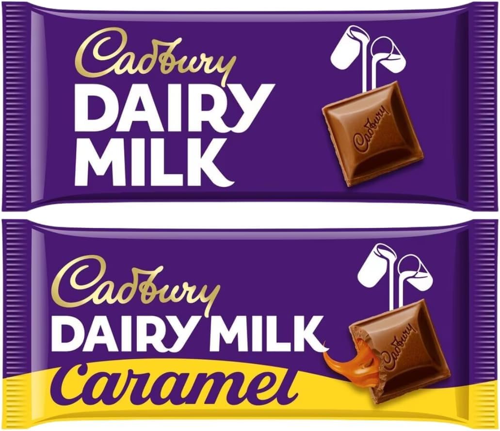 Cadbury Dairy Milk Caramel Chocolate Bar, 180g