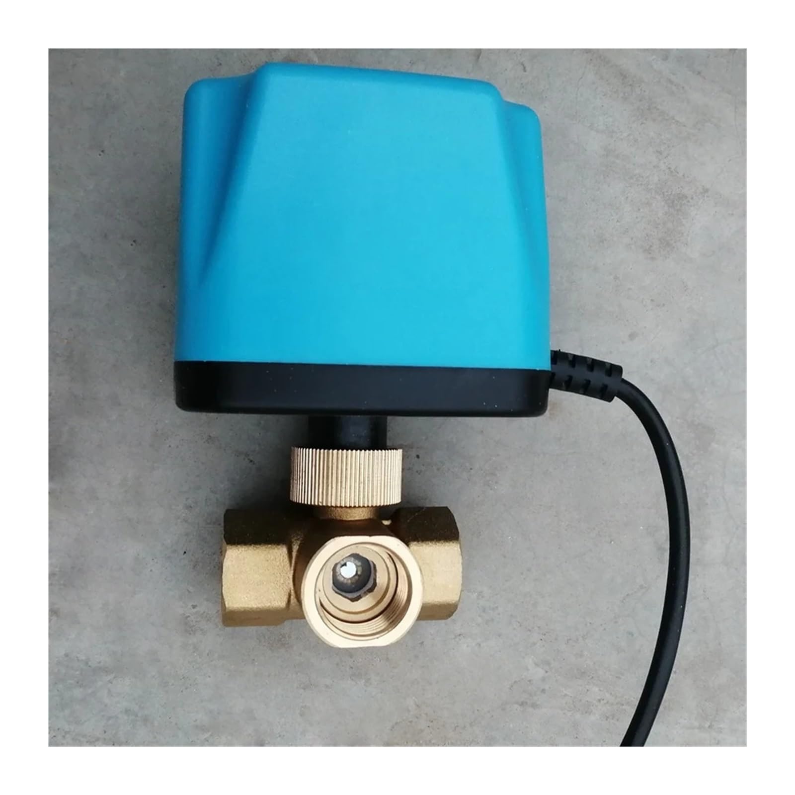 Uwukcjokq 220V-Three-Way Motorized Ball 2-Way/3-Way 2-Wire Brass Electric Actuator Controller 12V 24V / 220V Dn15/Dn20/Dn25/Dn32/Dn40(Dn25)
