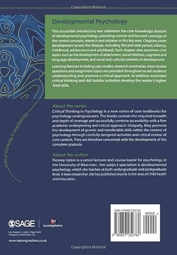 Developmental Psychology (Critical Thinking In Psychology Series) #TOP1