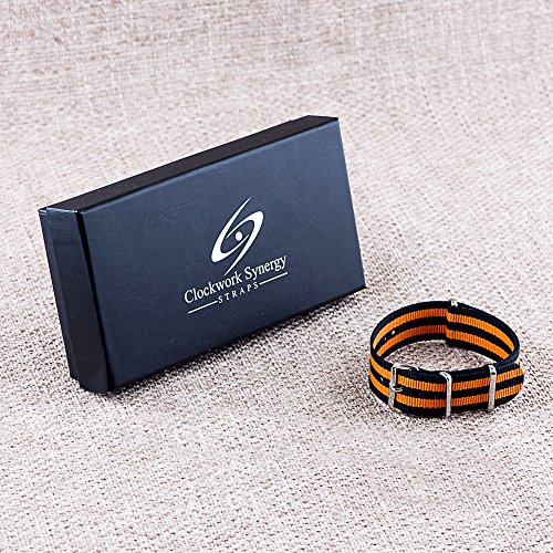 Image of Clockwork Synergy Classic Nylon Nato watch straps bands