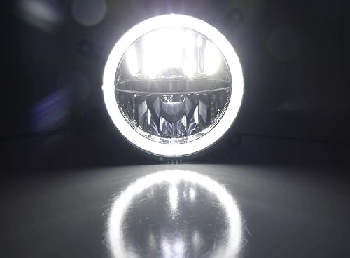 Miniatura 9 de iJDMTOY Kit de luz antiniebla LED de alta potencia de 30 W con anillo de halo LED compatible con modelos Gen5 Ford Mustang GT Deluxe, Premium o