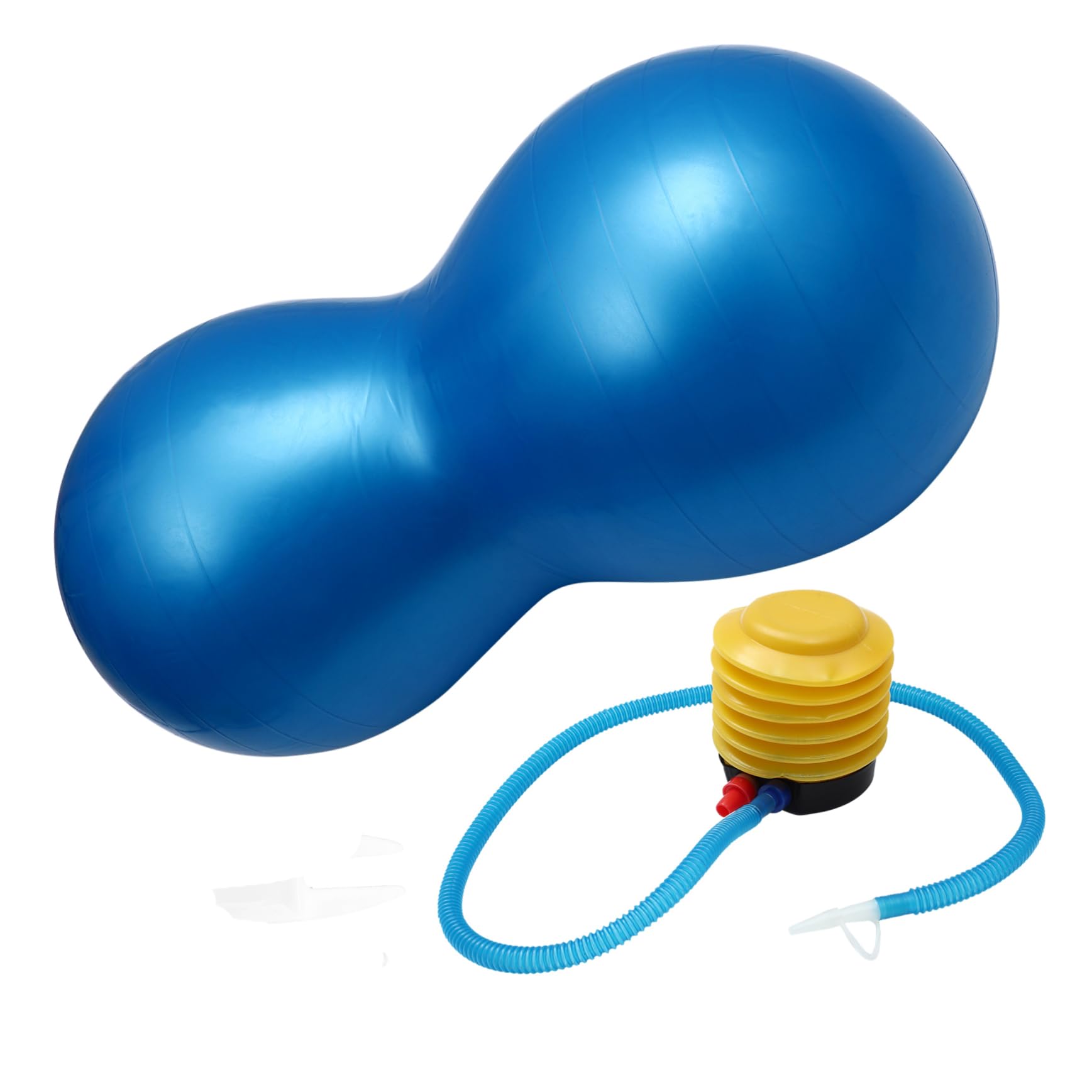LAPYAPPE Peanut Shape Yoga Ball Thicken Workout Auxiliary Ball for Fitness Core Balance and Pregnancy