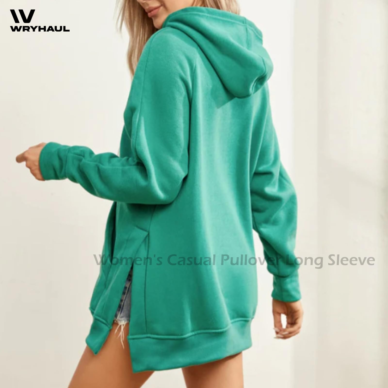 The Warmy Vestido con Capucha de Gran Tamaño para Mujer, Vestido con Capucha First Ones para Mujer con Bolsillos, Vestido Largo con Capucha, Vestido con Sudadera de Gran tamaño