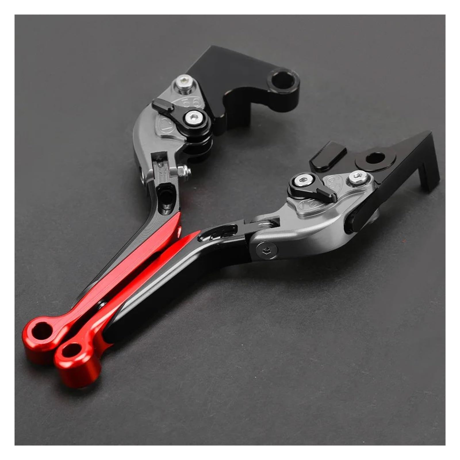 RVEVFBKBAL Motorcycle Brake Clutch Levers Handles Lever for Ninja 400R 650R ER6F ER6N for Versys 650 2009-2017 Extendable(F)