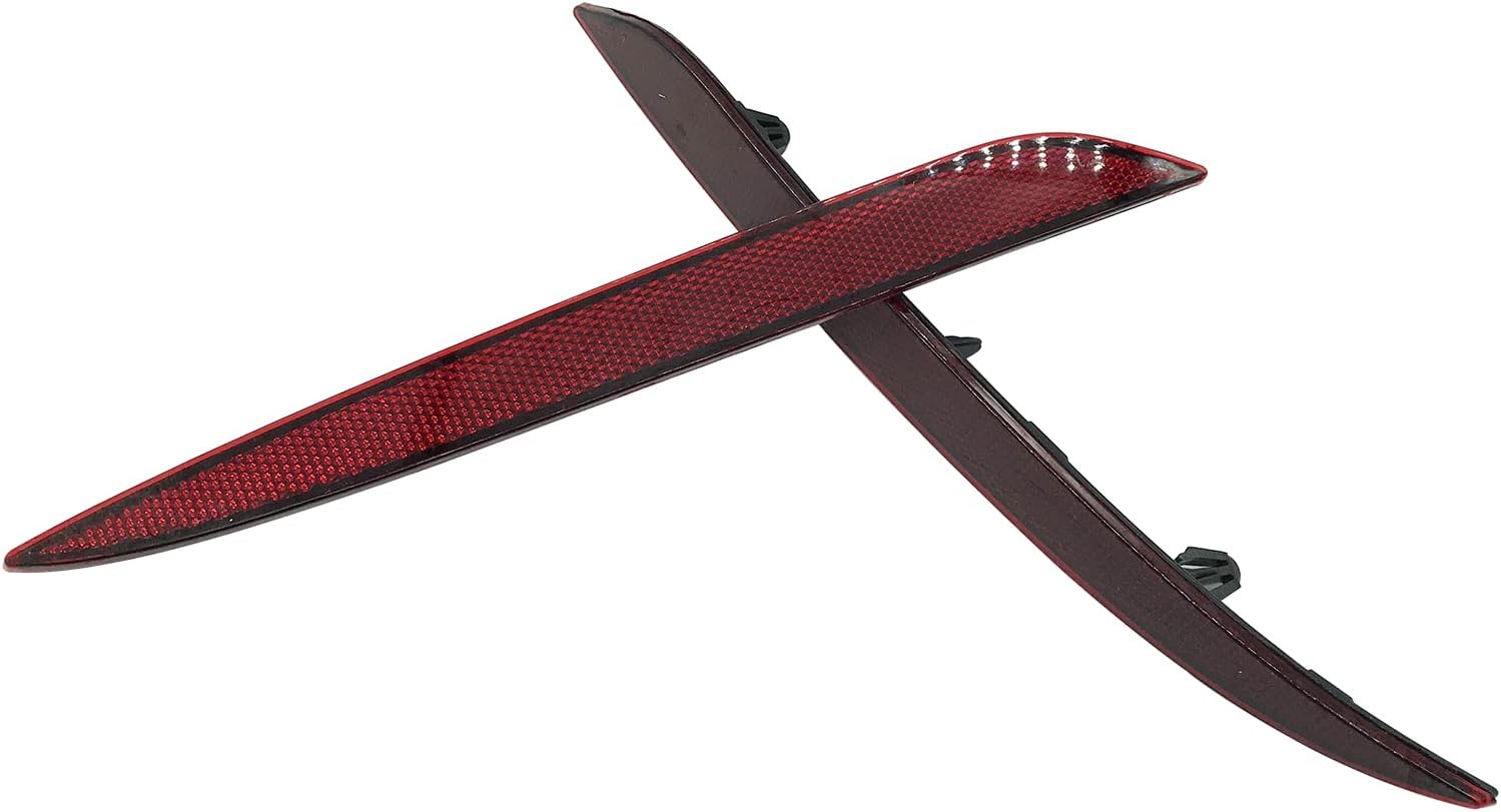 For Tesla Model 3 Rear Reflector 2018-2023 Replacement Rear Bumper Red Lights 2019 2020 (Left & Right)