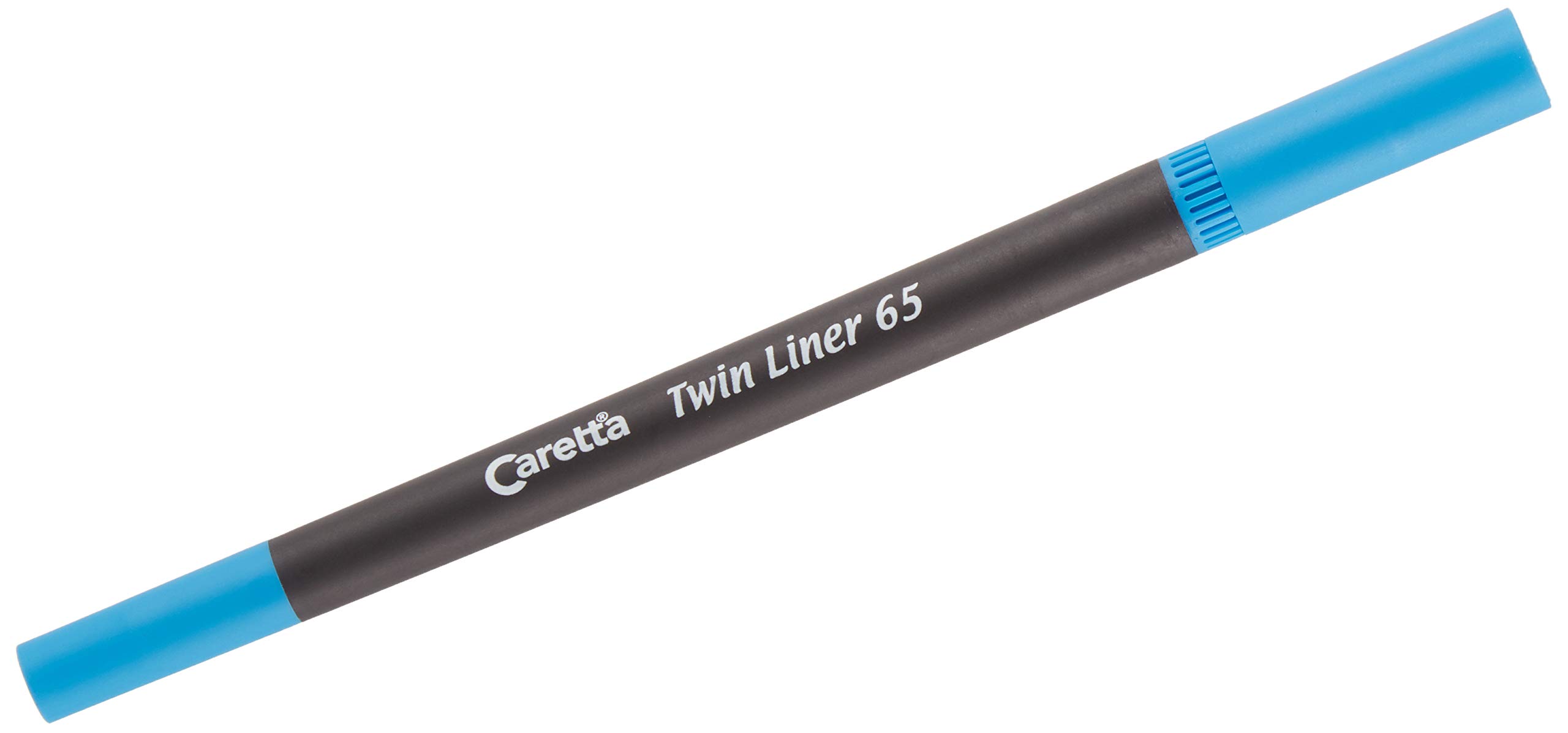 Caretta Twin Liner 65 Çift Uçlu Keçeli Kalem, Mavi, 0.4 Mm/1.00 Mm