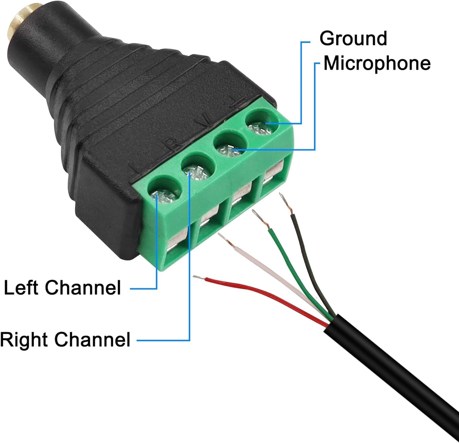 CABLEPELADO Conector Audio Jack 3.5 mm Macho Estéreo | Conector TRS | para Soldadura DIY | Compatible con PS5 / PS4, Cascos, Altavoz, PC, Móvil | Dorado | 3.5 mm Macho | Niquel