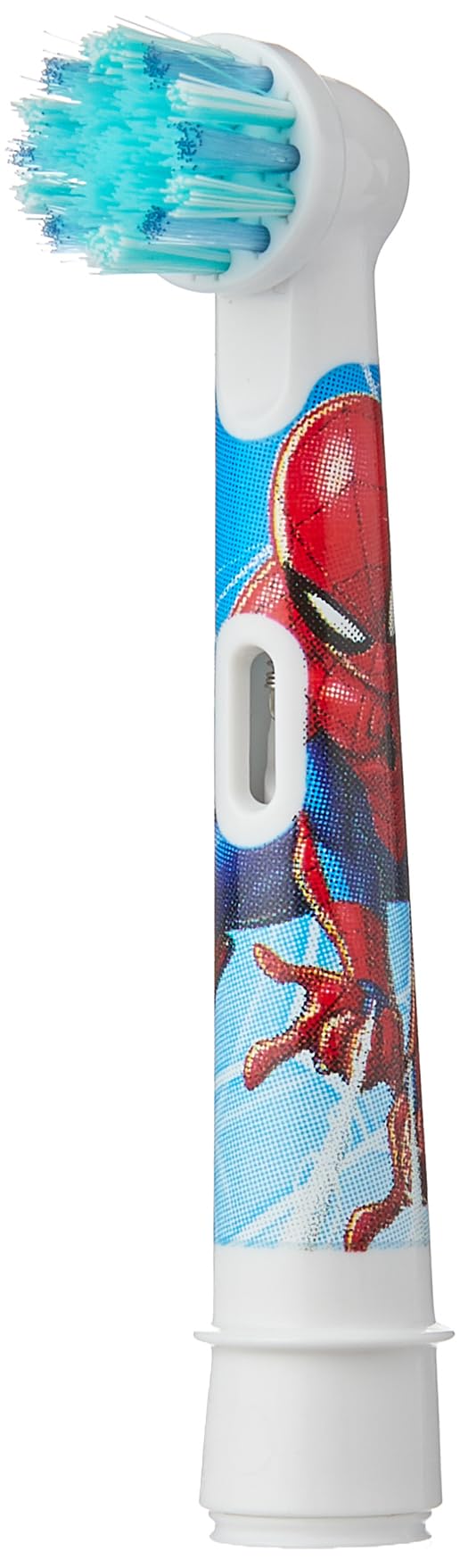 Oral-B Kids Spiderman Aufsteckbürsten für elektrische Zahnbürste, 8 Stück, extra weiche Borsten, Zahnbürstenaufsatz für Oral-B Zahnbürsten, für Kinder ab 3 Jahren, briefkastenfähige Verpackung