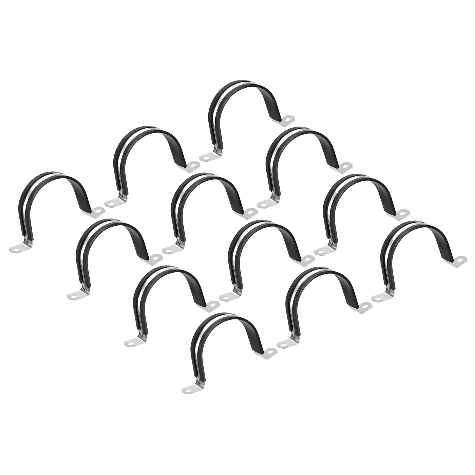 MACHSWON 12Pcs 63mm(2-1/2") Cable Clamp