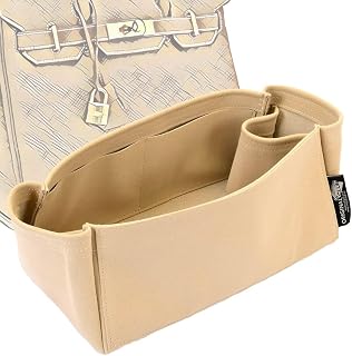 Suedette Leather Regular Style Bag and Purse Organizer Compatible for the Designer Bag Birkin 25, 30, 35, and 40