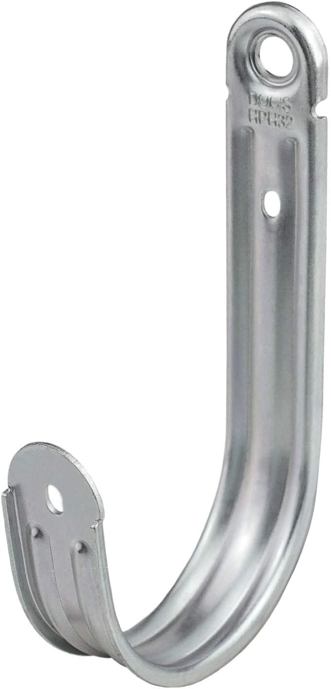 1" Heavy Duty Composite Metal & Plastic Data J-Hook with Snap Lock, Plenum Rated, UL Listed, TIA Compliant Box of 25 ~ HPH16