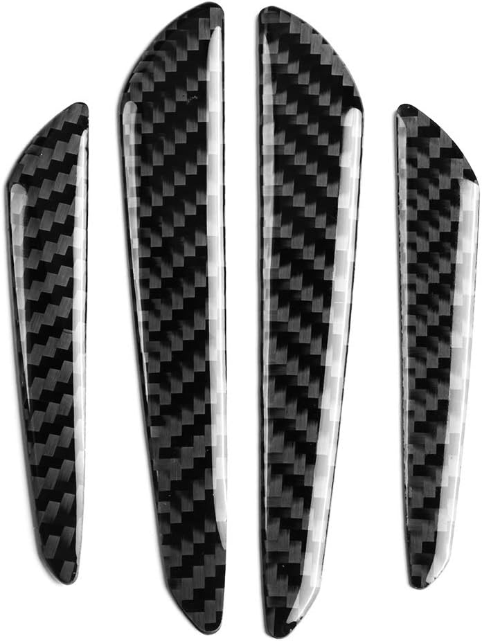 Bumper Protector Strip4Pcs Door Edge Guard Carbon Fiber Bumper Door