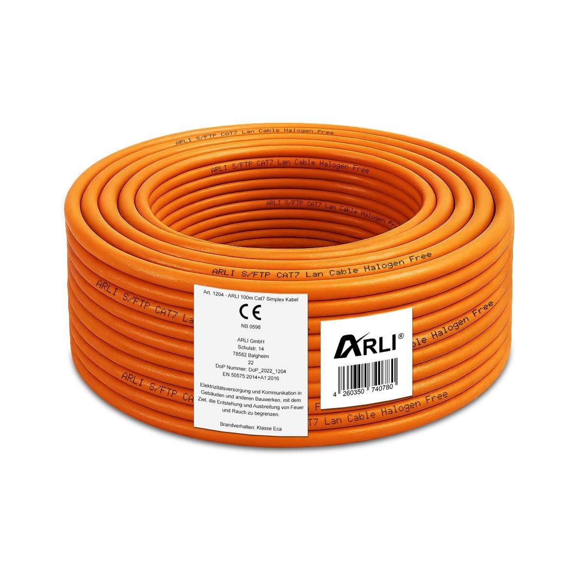 ARLI CAT 7 Verlegekabel 100m