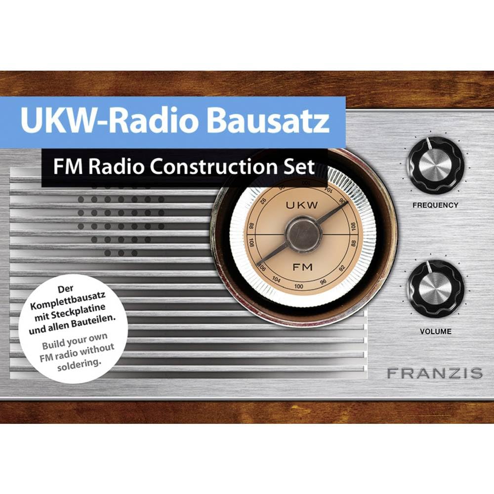 UKW-Radio selber bauen (zum Stecken) Deutsch/Englisch: Das Komplettpaket mit Bausatz, Gehäuse und ausführlichem Handbuch