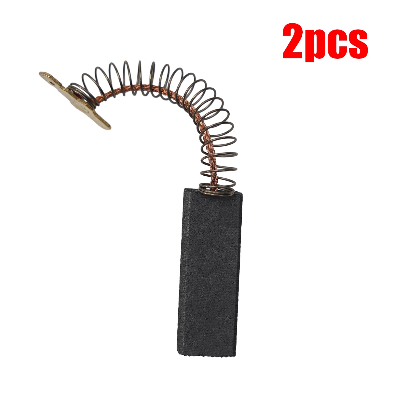 2 escobillas de carbono para motores de lavadora 141344 141667 141504