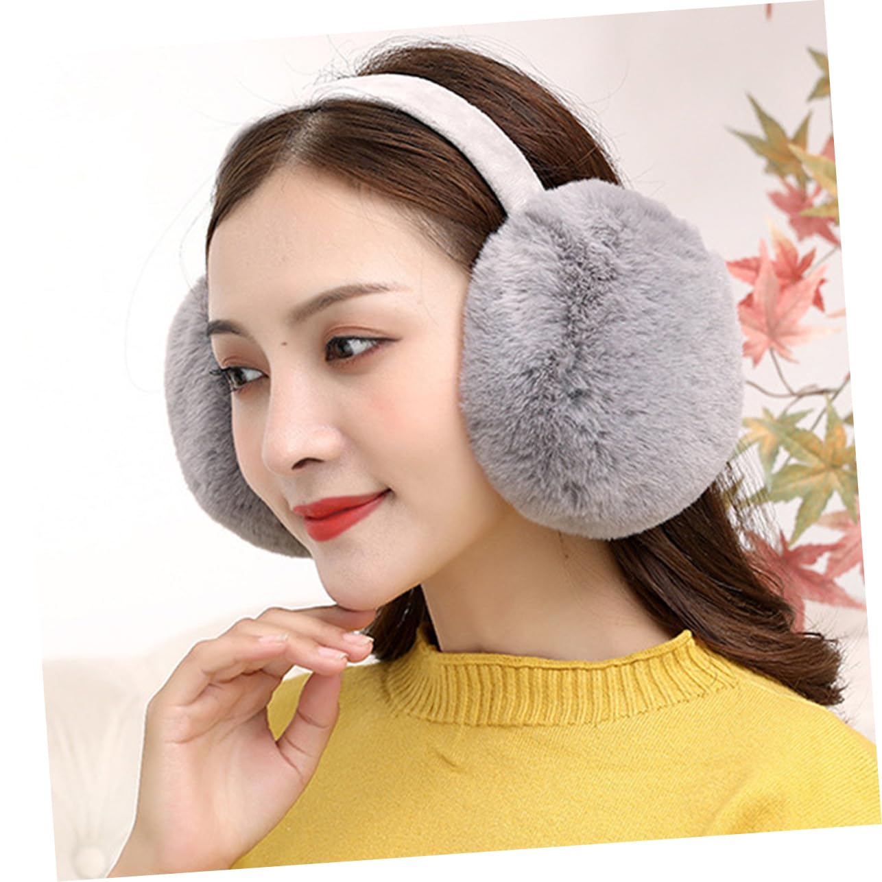 Homoyoyo Orejeras De Invierno Ear Muffs Calentador De Orejas Hombres Felpa Lana Mujer Orejeras Hombre Manguito De Oreja Calentador De Oídos Hermosa Orejera De Invierno