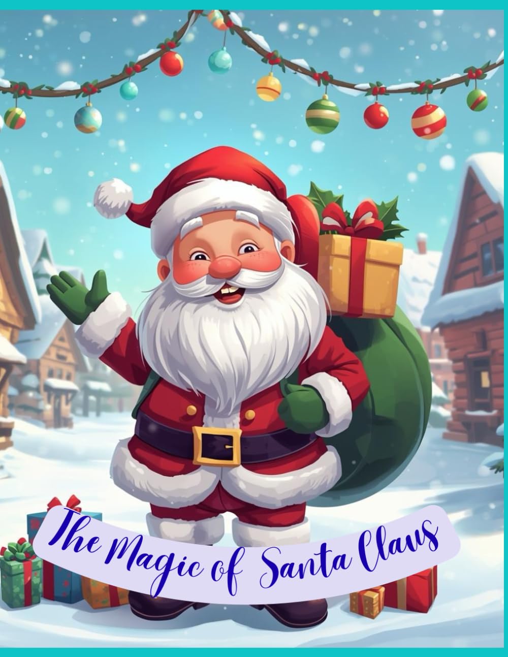 The Magic of Santa Claus: Color gifts, Christmas trees, and holiday smiles