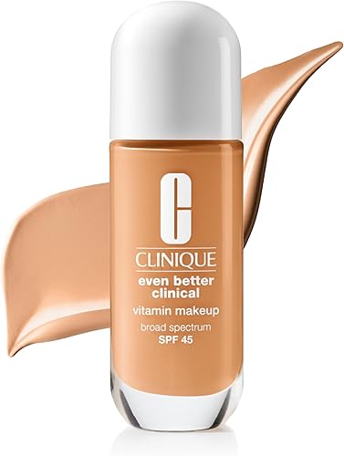 Clinique Even Better Clinical Vitamin Makeup Broad Spectrum SPF 45 With Vitamin C, Vitamin E + Vitamin B3 | Light Coverage + Vibrant Finish, Light Medium Cool 2